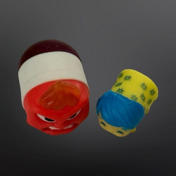 Disney Tsum Tsum Inside Out Anger & Joy Stackable Figure Small & Mini A14 - Picture 3 of 5